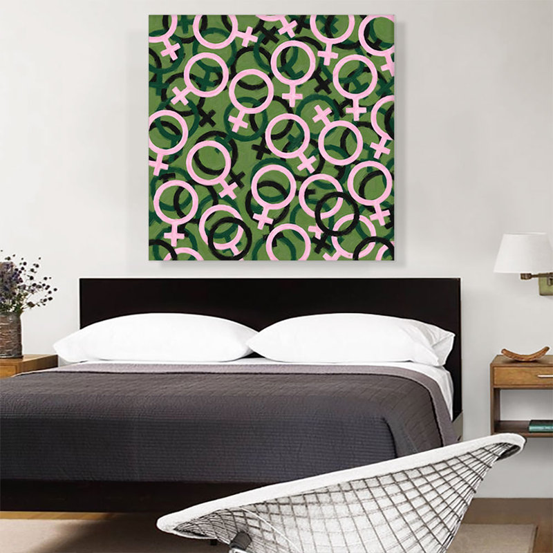 Funky and Playful Camo Wall Decor Home Wall Art Decor